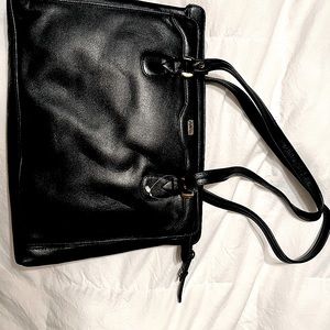 Beautiful NWT black leather purse